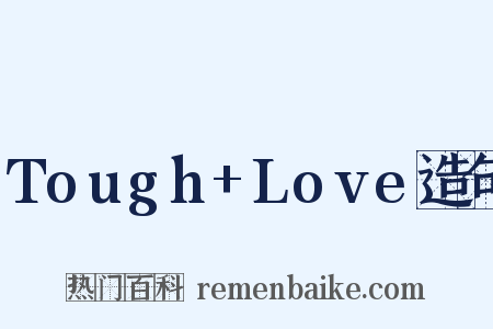 Tough+Love造句是什么意思的图片
